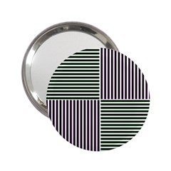 Mccollough Test Image Colour Effec Line 2 25  Handbag Mirrors