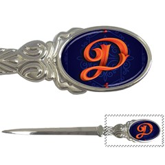 Marquis Love Dope Lettering Blue Red Orange Alphabet P Letter Openers