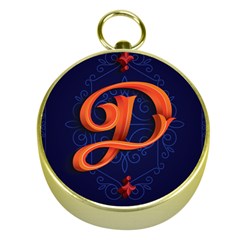 Marquis Love Dope Lettering Blue Red Orange Alphabet P Gold Compasses by Mariart