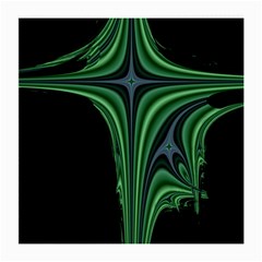 Line Light Star Green Black Space Medium Glasses Cloth by Mariart