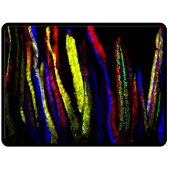 Multicolor Lineage Tracing Confetti Elegantly Illustrates Strength Combining Molecular Genetics Micr Double Sided Fleece Blanket (large)  by Mariart