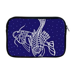 Pisces Zodiac Star Apple Macbook Pro 17  Zipper Case by Mariart