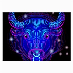 Sign Taurus Zodiac Large Glasses Cloth by Mariart