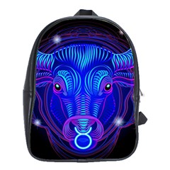 Sign Taurus Zodiac School Bags (xl)  by Mariart