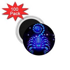 Sign Scorpio Zodiac 1 75  Magnets (100 Pack) 