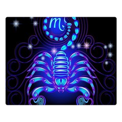 Sign Scorpio Zodiac Double Sided Flano Blanket (large)  by Mariart