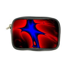 Space Red Blue Black Line Light Coin Purse