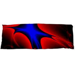 Space Red Blue Black Line Light Body Pillow Case (dakimakura) by Mariart