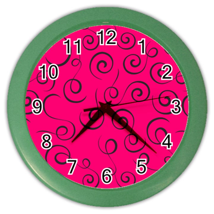 Pattern Color Wall Clocks