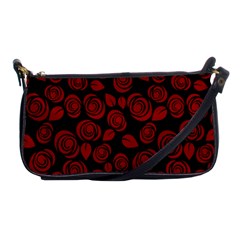 Floral Pattern Shoulder Clutch Bags by ValentinaDesign