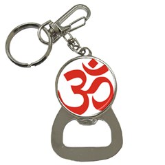 Hindu Om Symbol (red) Button Necklaces by abbeyz71