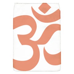 Hindu Om Symbol (Salmon) Flap Covers (S) 