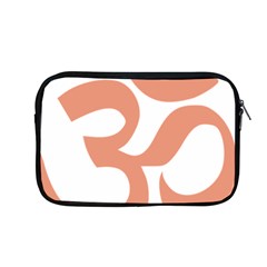 Hindu Om Symbol (Salmon) Apple MacBook Pro 13  Zipper Case