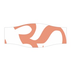 Hindu Om Symbol (Salmon) Stretchable Headband