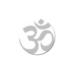 Hindu Om Symbol (gray) Golf Ball Marker (10 Pack) by abbeyz71