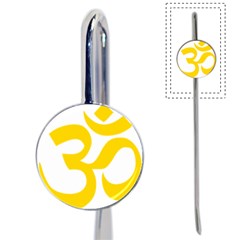 Hindu Om Symbol (yellow) Book Mark by abbeyz71