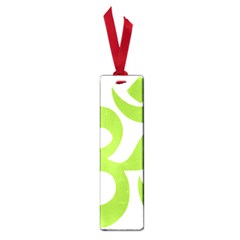 Hindu Om Symbol (lime Green) Small Book Marks by abbeyz71