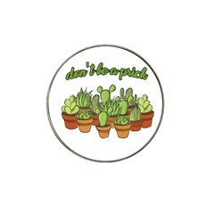 Cactus - Dont be a prick Hat Clip Ball Marker