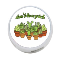 Cactus - Dont be a prick 4-Port USB Hub (Two Sides) 