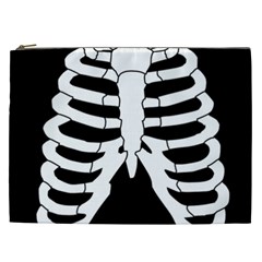 X Ray Cosmetic Bag (xxl)  by Valentinaart