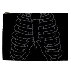 X Ray Cosmetic Bag (xxl)  by Valentinaart