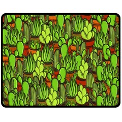 Cactus Fleece Blanket (Medium) 