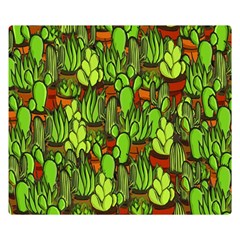 Cactus Double Sided Flano Blanket (Small) 