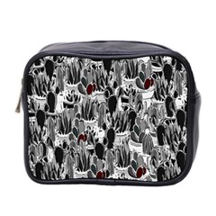 Cactus Mini Toiletries Bag 2-side by Valentinaart