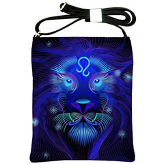 Sign Leo Zodiac Shoulder Sling Bags by Mariart