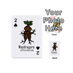 Mandrake Plant Playing Cards 54 (mini)  by Valentinaart