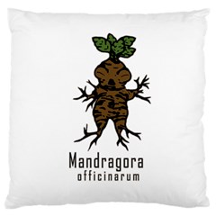 Mandrake Plant Standard Flano Cushion Case (two Sides) by Valentinaart