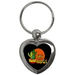 Cactus - free hugs Key Chains (Heart)  Front