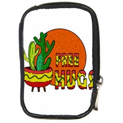 Cactus - Free Hugs Compact Camera Cases by Valentinaart