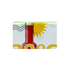 Thermometer Themperature Hot Sun Cosmetic Bag (xs)