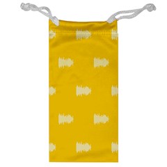 Waveform Disco Wahlin Retina White Yellow Jewelry Bag