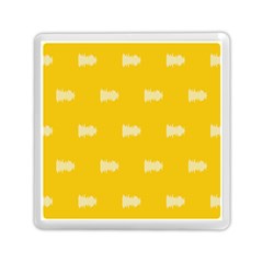 Waveform Disco Wahlin Retina White Yellow Memory Card Reader (square) 