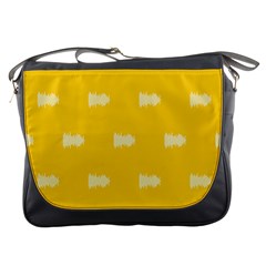 Waveform Disco Wahlin Retina White Yellow Messenger Bags