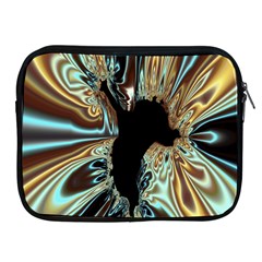 Silver Gold Hole Black Space Apple Ipad 2/3/4 Zipper Cases