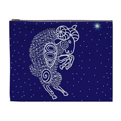 Aries Zodiac Star Cosmetic Bag (xl) by Mariart