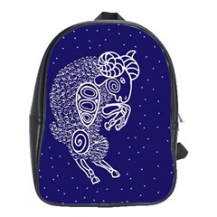 Aries Zodiac Star School Bags(large) 