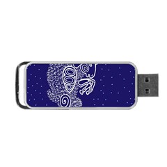Aries Zodiac Star Portable Usb Flash (two Sides) by Mariart