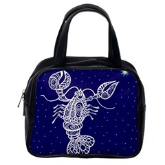 Cancer Zodiac Star Classic Handbags (one Side) by Mariart
