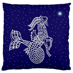 Capricorn Zodiac Star Standard Flano Cushion Case (two Sides) by Mariart