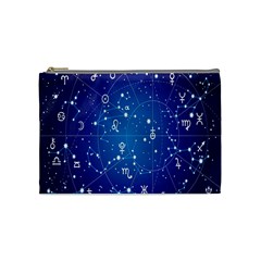 Astrology Illness Prediction Zodiac Star Cosmetic Bag (medium) 