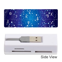 Astrology Illness Prediction Zodiac Star Memory Card Reader (stick)  by Mariart