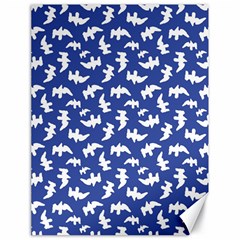 Birds Silhouette Pattern Canvas 18  X 24   by dflcprintsclothing