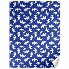 Birds Silhouette Pattern Canvas 36  X 48   by dflcprintsclothing