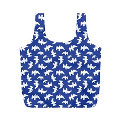 Birds Silhouette Pattern Full Print Recycle Bags (m)  by dflcprintsclothing