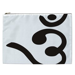 Bengali Om Symbol Cosmetic Bag (xxl)  by abbeyz71