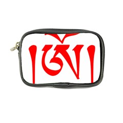 Tibetan Om Symbol (red) Coin Purse by abbeyz71